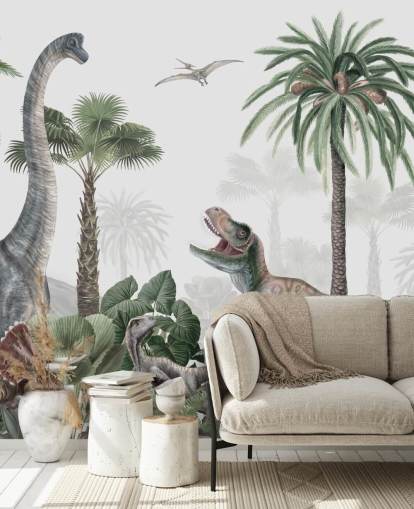 papel de parede dinossauros na selva papel de parede dinossauros na selva