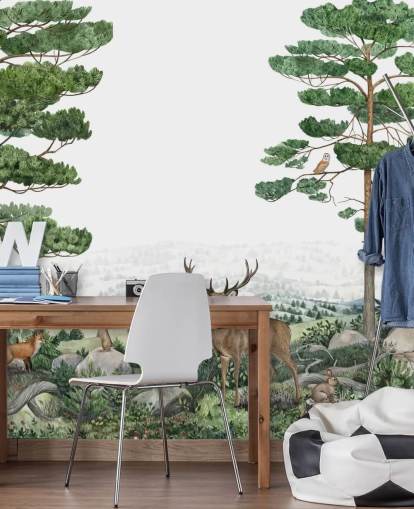 papel de parede de animais da floresta