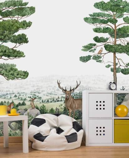 papel de parede de animais da floresta