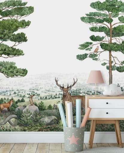 woodland animals wallpaper woodland animals wallpaper