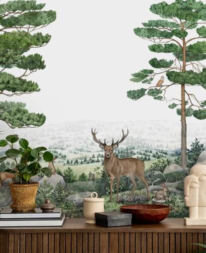 woodland animals wallpaper woodland animals wallpaper