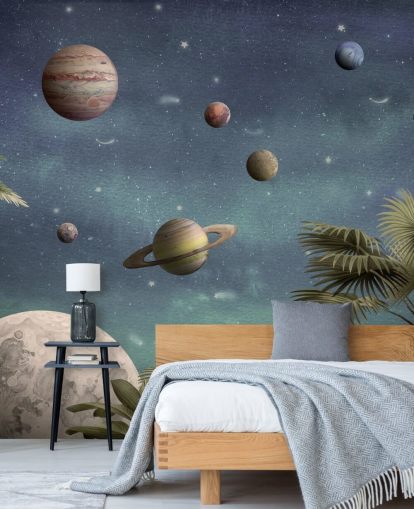 planets above jungle wallpaper planets above jungle wallpaper