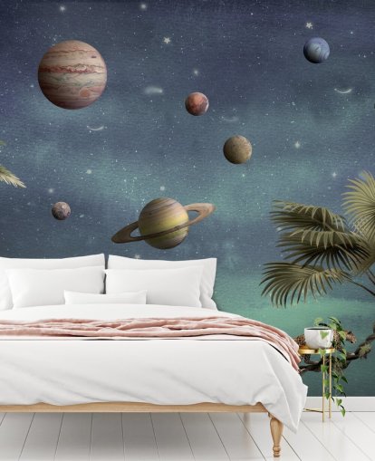 planets above jungle wallpaper planets above jungle wallpaper