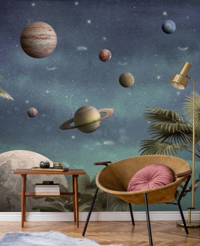 planets above jungle wallpaper planets above jungle wallpaper