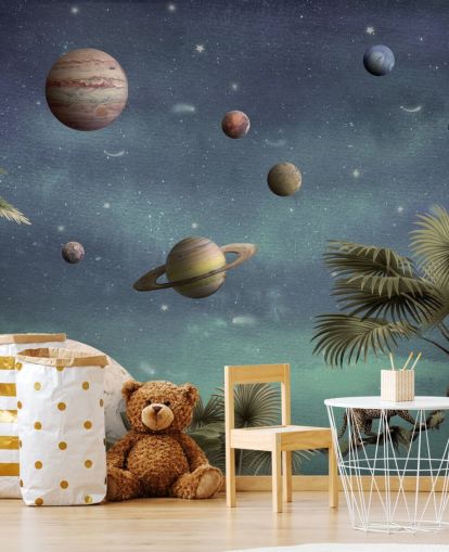 fondo de pantalla de planetas sobre la jungla fondo de pantalla de planetas sobre la jungla