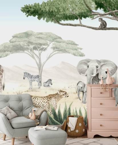 papel pintado de animales del bosque papel pintado de animales del bosque