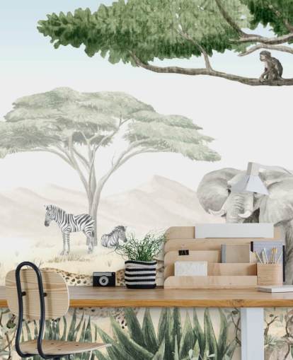 papel de parede de animais da floresta