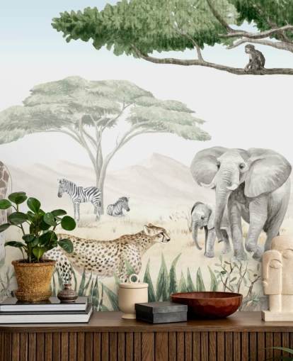 papel de parede de animais da floresta