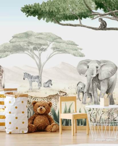 papel de parede de animais da floresta