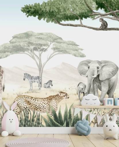 papel de parede de animais da floresta