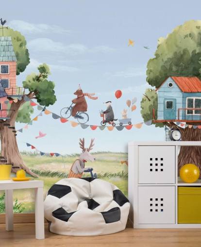 papier peint animaux de pépinière et cabanes papier peint animaux de pépinière et cabanes