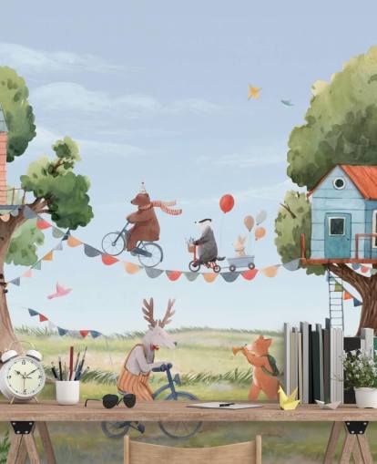 papel pintado de animales de vivero y casas papel pintado de animales de vivero y casas