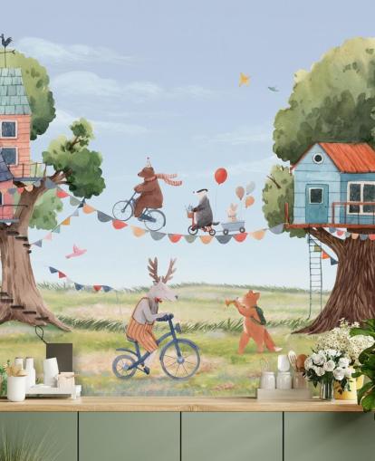 papier peint animaux de pépinière et cabanes papier peint animaux de pépinière et cabanes