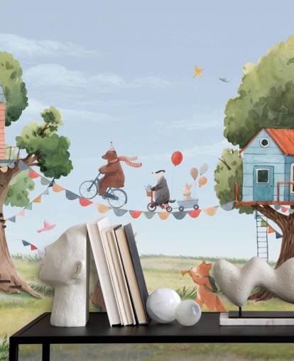 papel pintado de animales de vivero y casas papel pintado de animales de vivero y casas