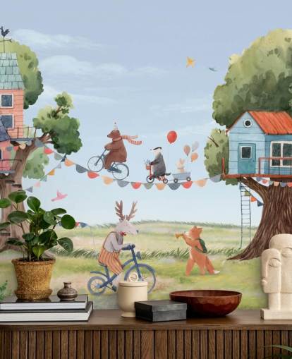 papier peint animaux de pépinière et cabanes papier peint animaux de pépinière et cabanes