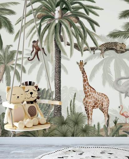 safari dieren behang safari dieren behang