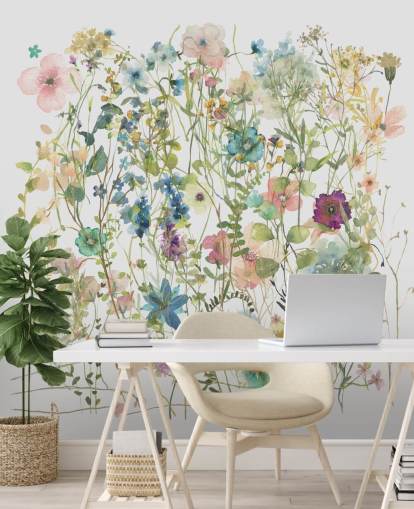 joli papier peint floral et coloré joli papier peint floral et coloré