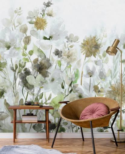 sage green and grey flowers wallpaper sage green and grey flowers wallpaper