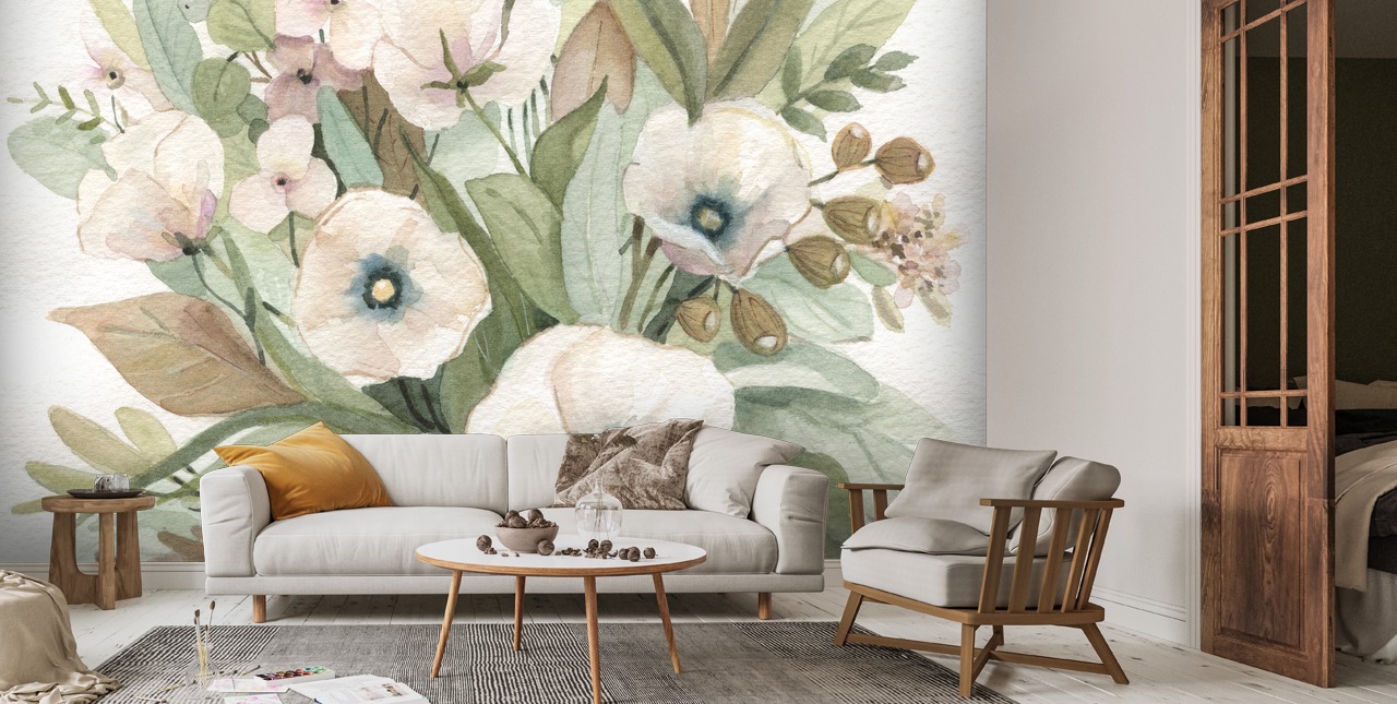 Sweet and Delicate Wallpaper | Wallsauce UK