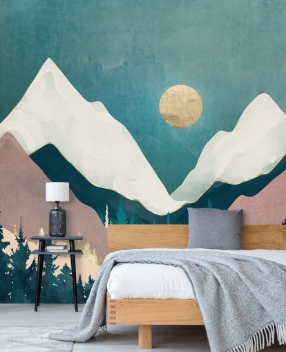 Décoration murale Winter Vista par SpaceFrog Designs