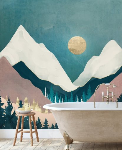 Winter Vista Veggmaleri av SpaceFrog Designs