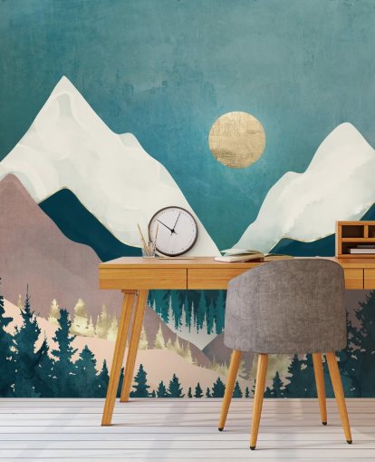 Winter Vista Veggmaleri av SpaceFrog Designs Winter Vista Veggmaleri av SpaceFrog Designs