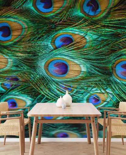 Peacock Eyes Print