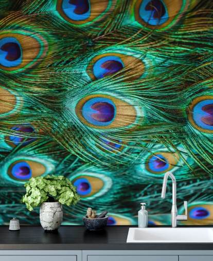 Peacock Eyes Print