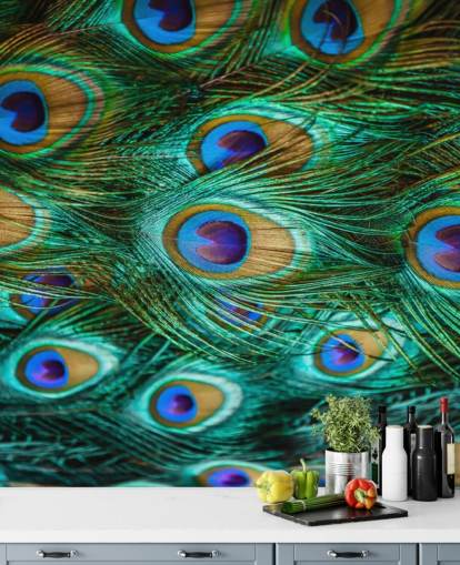 Peacock Eyes Print