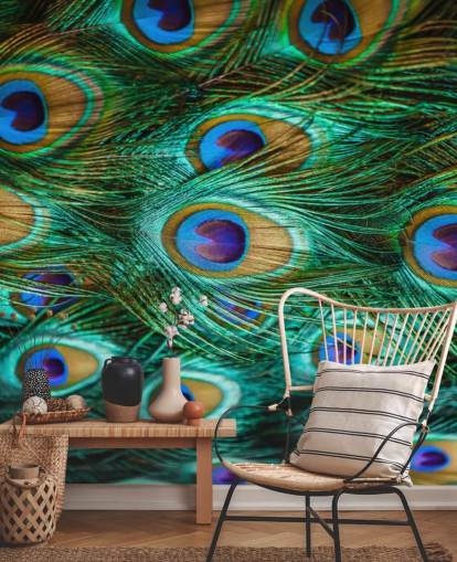 Peacock Eyes Print