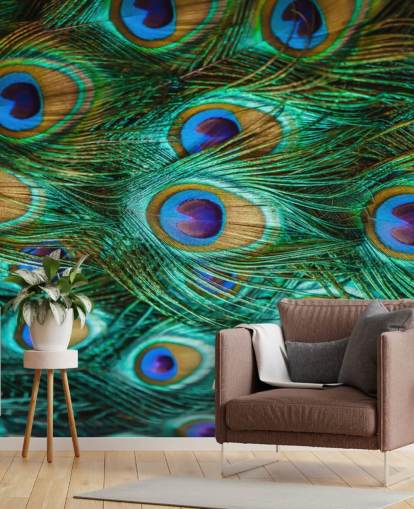 Peacock Eyes Print
