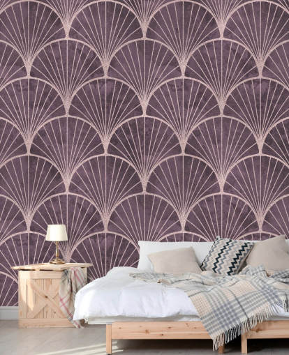 lila art deco effekt tapet lila art deco effekt tapet