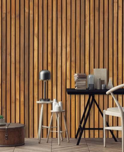 papier peint mural à lattes de bois papier peint mural à lattes de bois