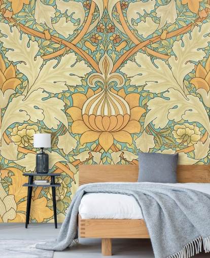 mønstret William Morris tapet