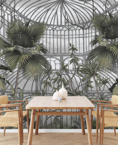 drivhus tapet veggmaleri kalt Tropical Greenhouse for hjem og bedrifter drivhus tapet veggmaleri kalt Tropical Greenhouse for hjem og bedrifter