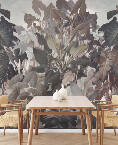 paars tropisch junglebehang