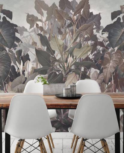 paars tropisch junglebehang