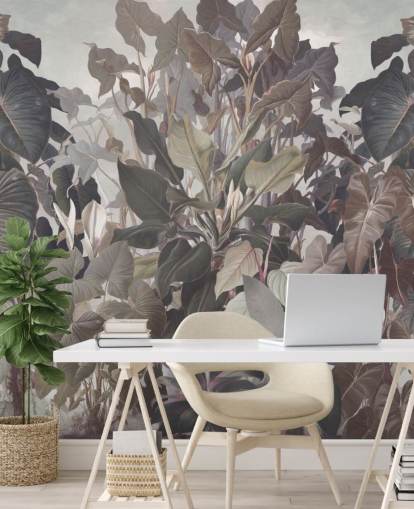 paars tropisch junglebehang paars tropisch junglebehang