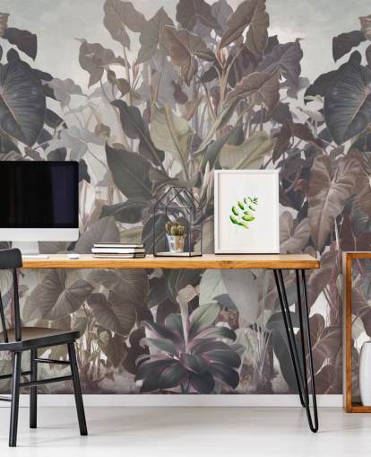 paars tropisch junglebehang paars tropisch junglebehang