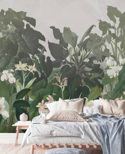 papier peint mural Big Leaf Jungle