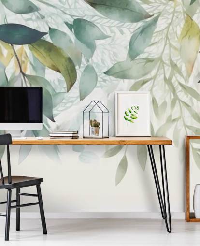 Hanging Leaves Painting taustakuvamaalaus