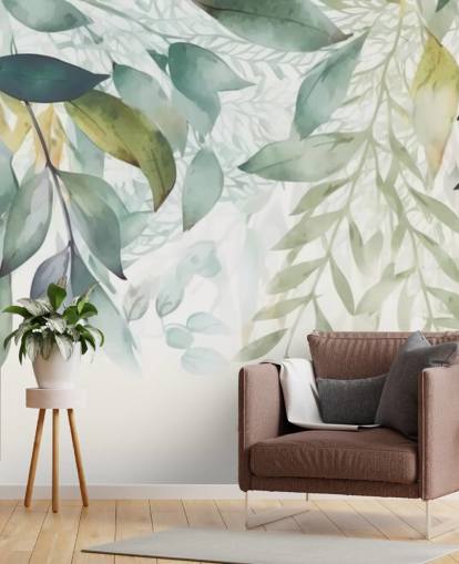 Hanging Leaves Painting taustakuvamaalaus