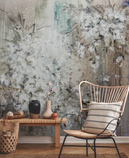 abstrakt blomstermaleri abstrakt blomstermaleri