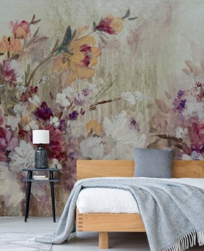 papier peint mural floral neutre papier peint mural floral neutre