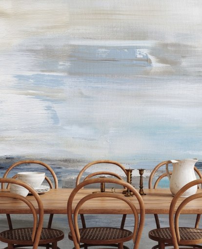 papier peint abstrait bleu