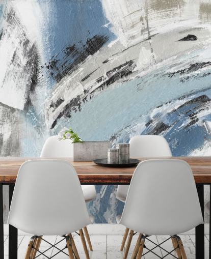 abstract blue wall mural abstract blue wall mural