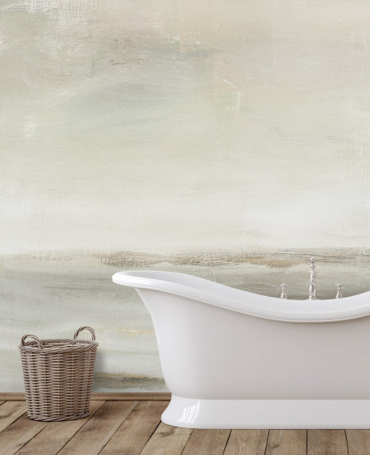 blek abstrakt veggmaleri