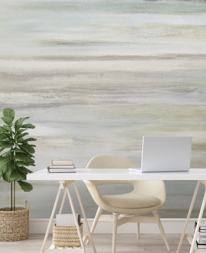 blue and grey abstract mural blue and grey abstract mural