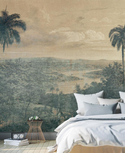 papier peint La jungle au soleil