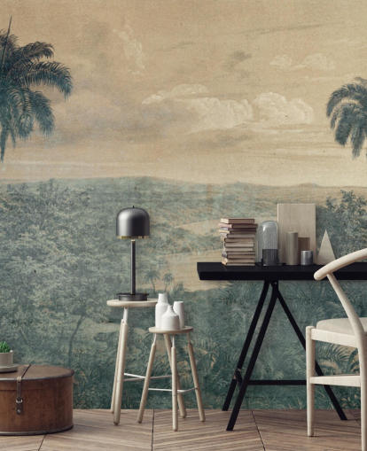 papier peint La jungle au soleil papier peint La jungle au soleil